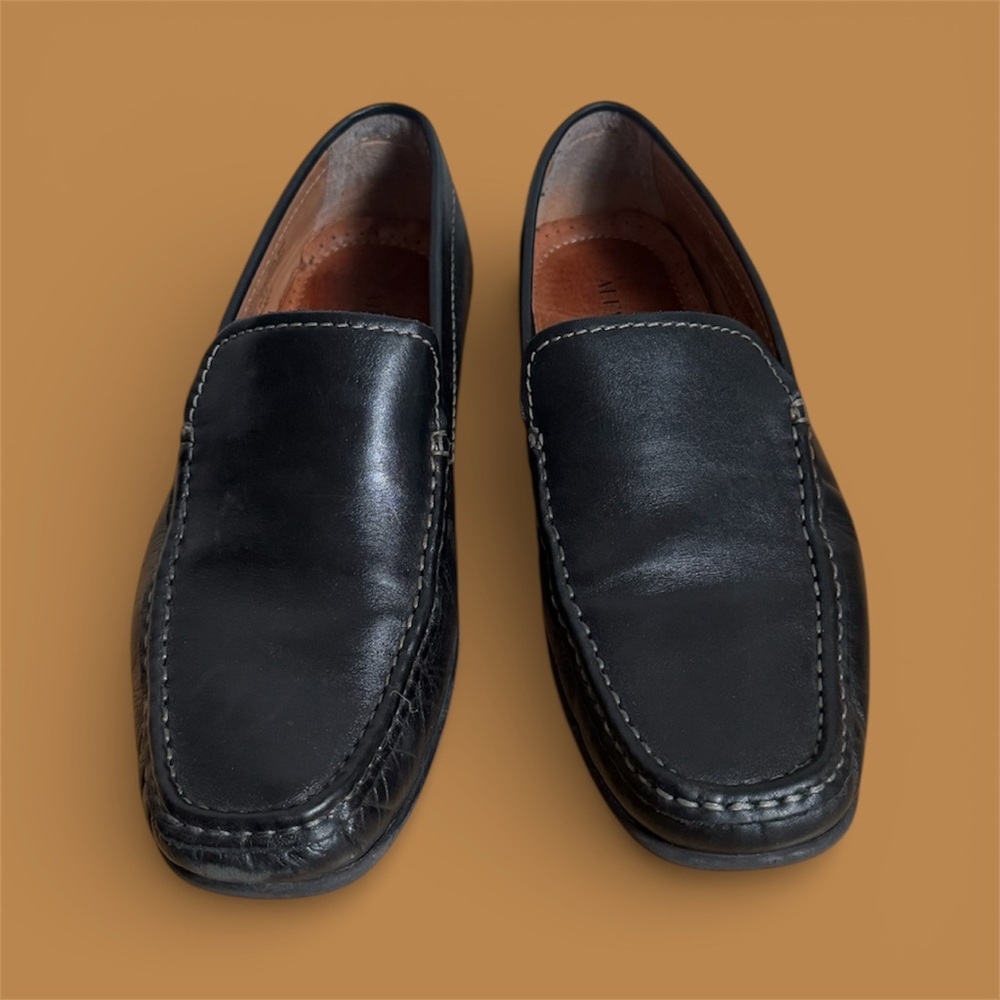 Alfani Men's Elegant Black Slip-On Loafers